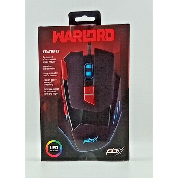 Warlord Wired Professional Gaming Mouse by PBX - Picture 2 of 5